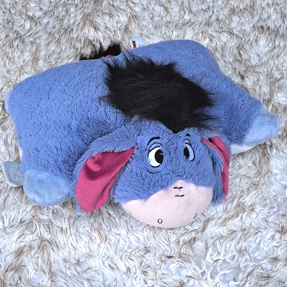 Pillow Pets Disney Winnie the Pooh 18" Eeyore Stuffed Animal - Picture 3 of 17